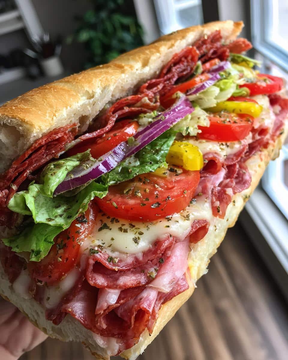 İtalyan Sub (Italian Sub / Hoagie)