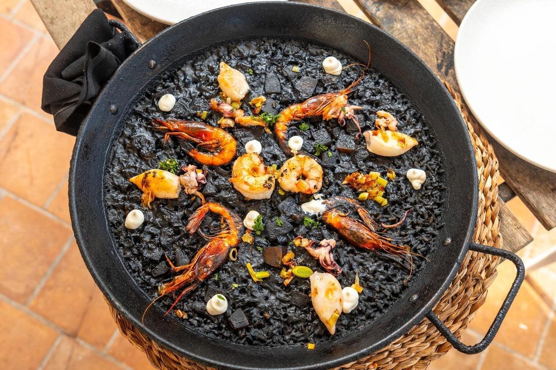 Arroz Negro – Kalamar Mürekkepli Siyah İspanyol Pilavı