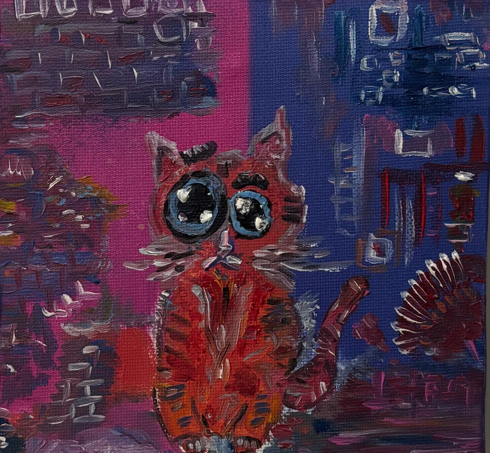 Geceyi Seyreden Kedi