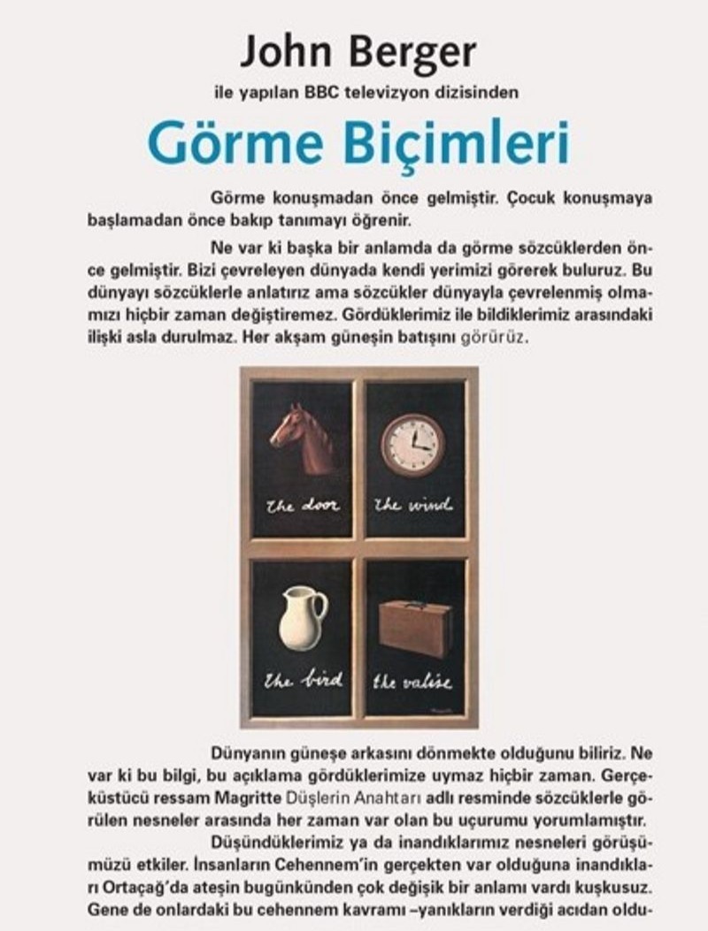 Ways of Seeing (Görme Biçimleri) - John Berger