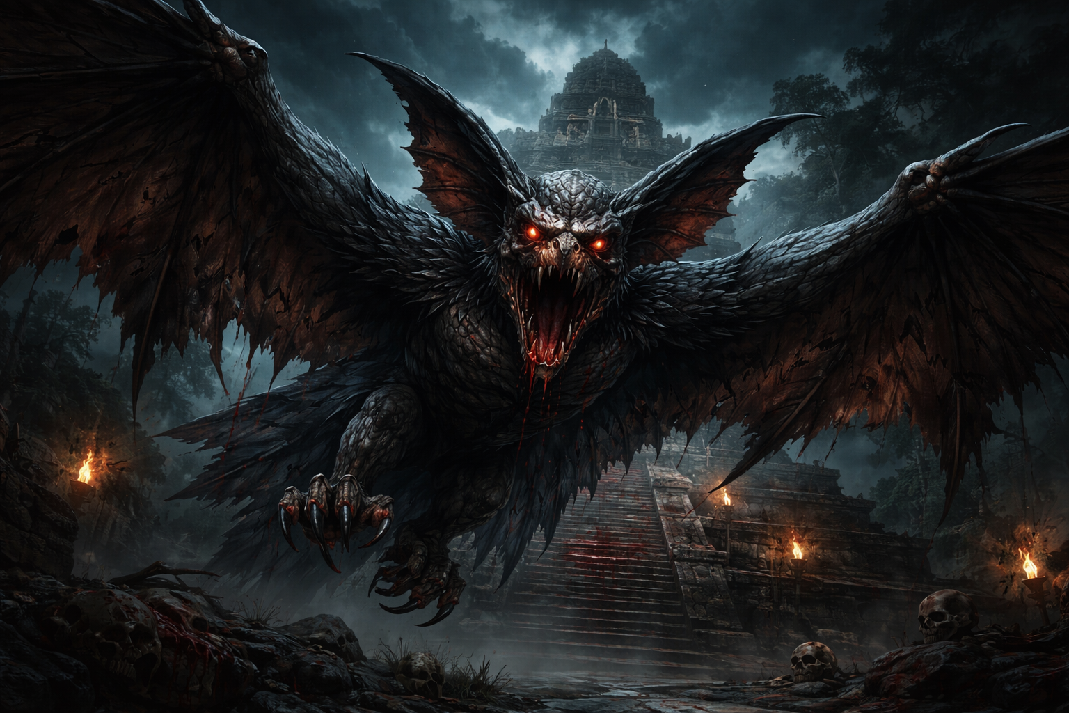 Camazotz: Gecenin Kalbinde Uçan Korku