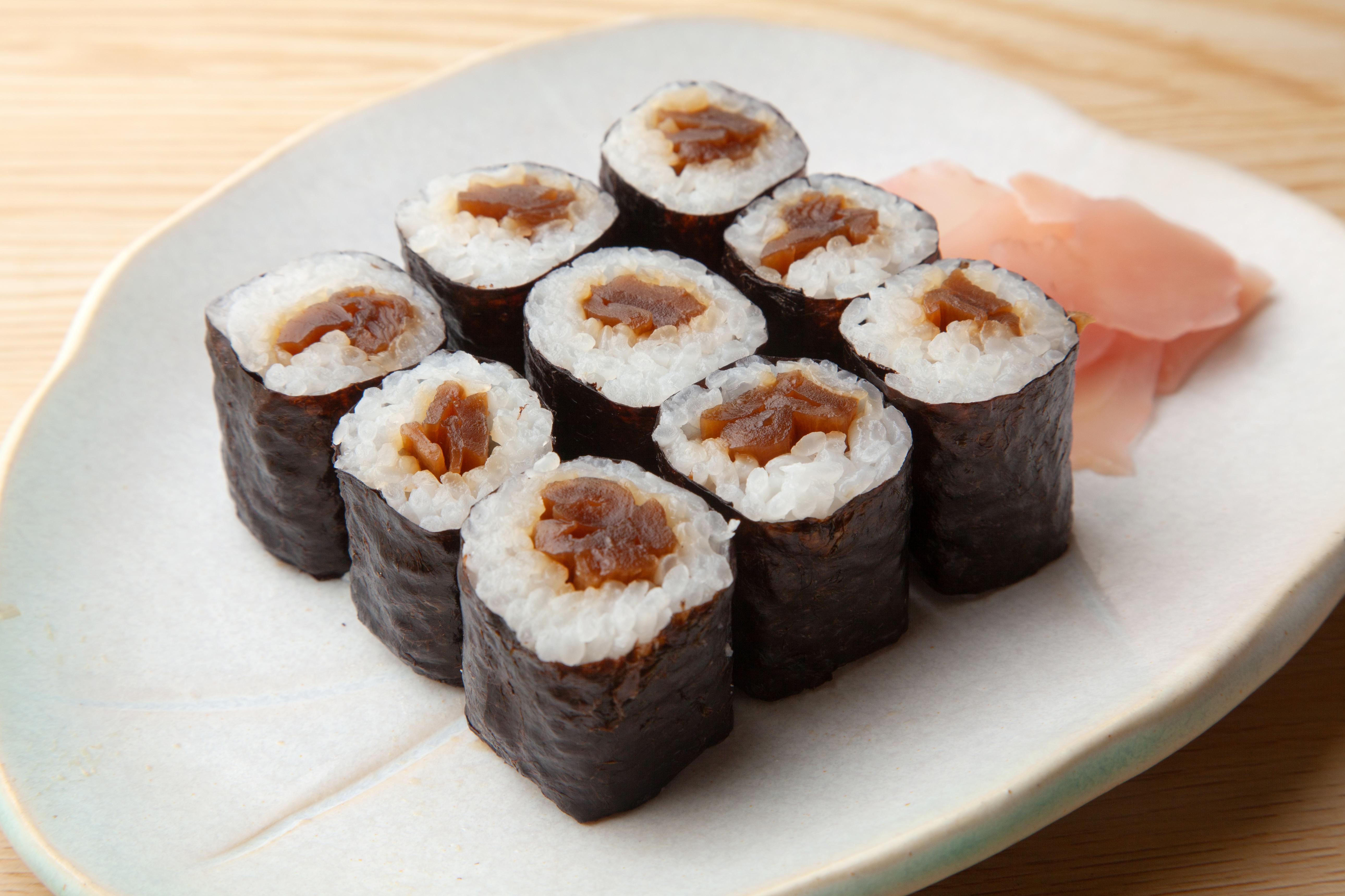 Kanpyo Maki – Kurutulmuş Su Kabaklı Japon Sushisi