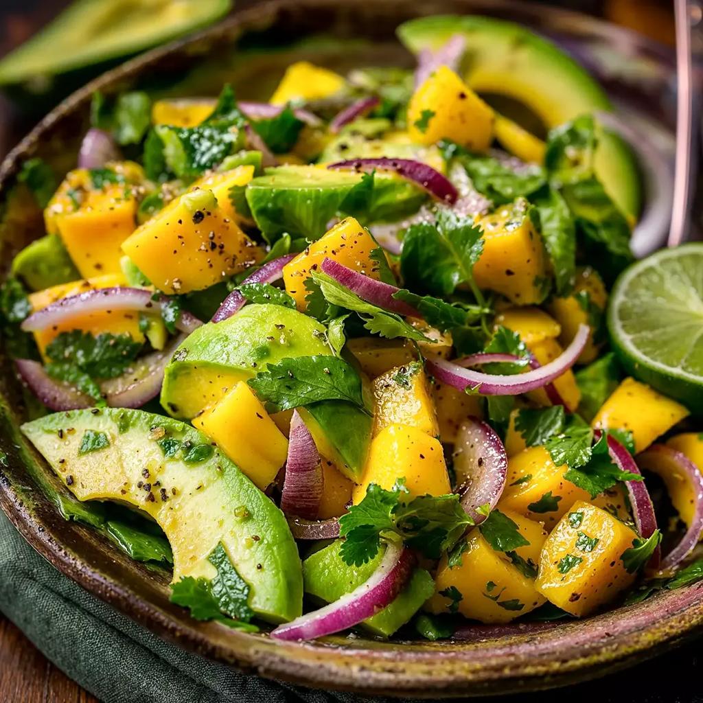 Mango Avokado Salatası