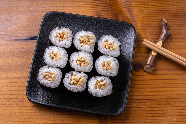 Natto Maki – Fermente Soya Fasulyeli Japon Sushisi