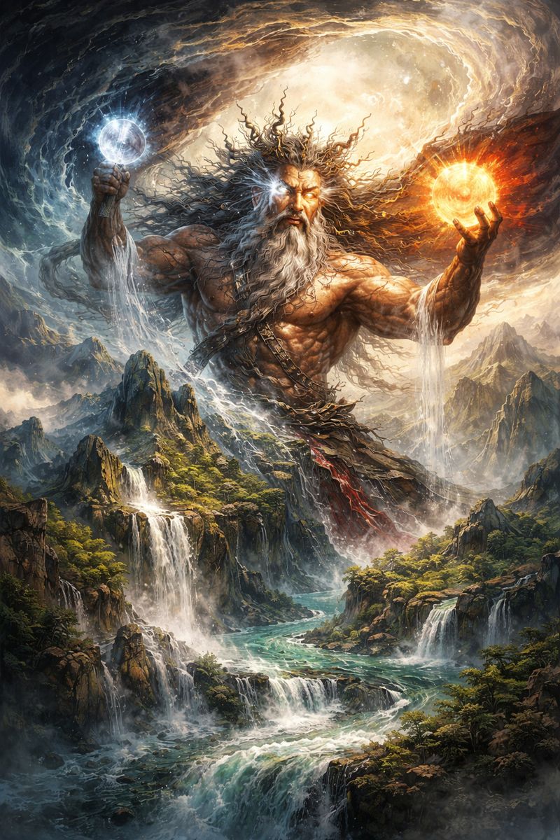 Çin Mitolojisinde Pan Gu Efsanesi