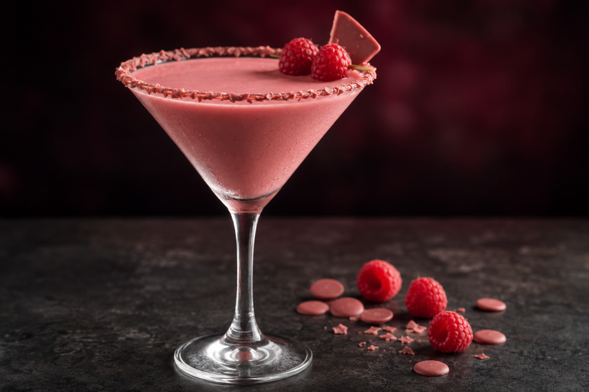 Ruby Chocolate Martini 