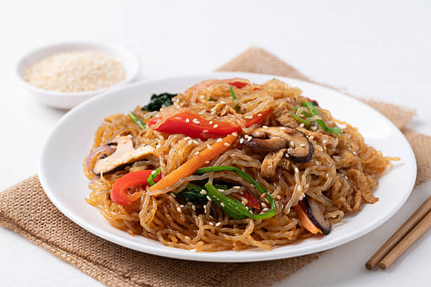 Japchae (Sebzeli Noodle)