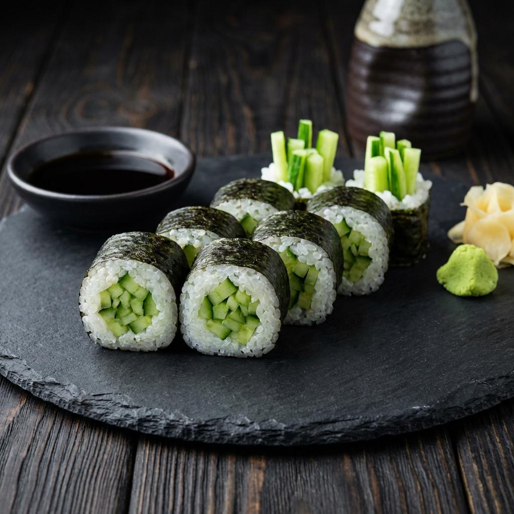Kappa Maki: Japon Mutfağının En Sade Sebzeli Sushisi