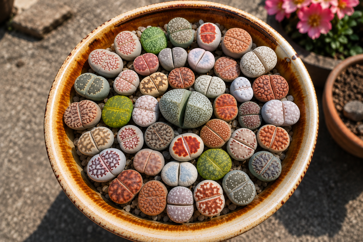 Taş Bitkisi (Lithops): Canlı mı, Kaya mı? Doğanın En Büyük Kamuflaj Ustası