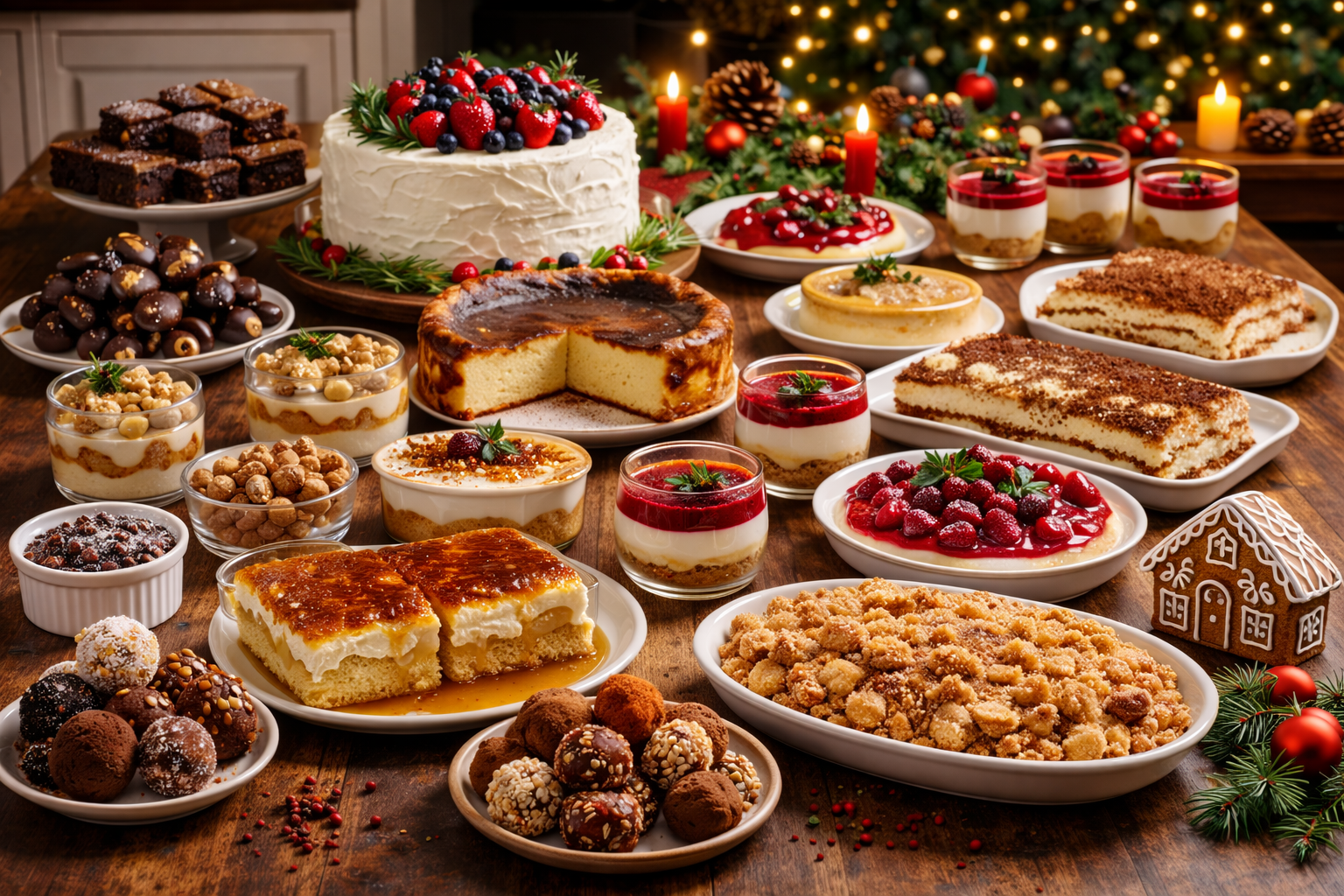 Tatlılarla Taçlanan Gece; Yılbaşı Sofrasında Lezzet Şöleni