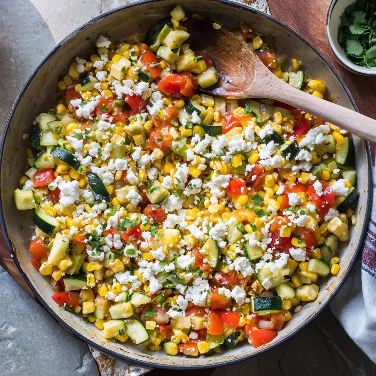 Calabacitas a la Mexicana – Meksika Usulü Kabak