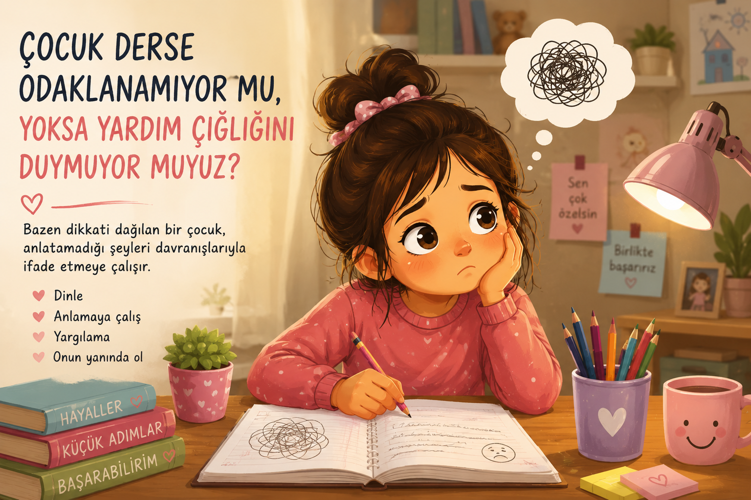 Çocuk Derse Odaklanamıyor Mu; Yoksa Yardım Çığlığını Duymuyor Muyuz