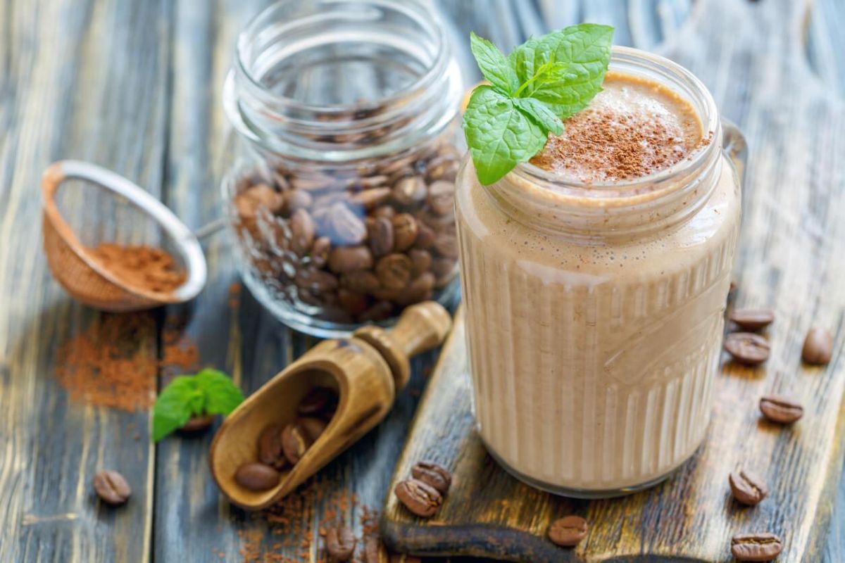 Espresso ve Yulaf Smoothie